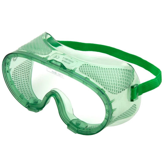 E30 Clear Unvented Safety Goggles - Anti Fog - Supertouch