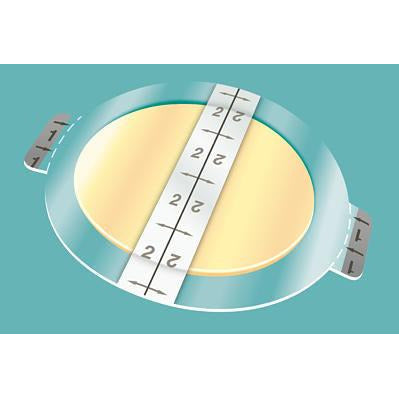 3M Tegaderm Hydrocolloid Dressing 10 x 12cm Oval - Box of 5