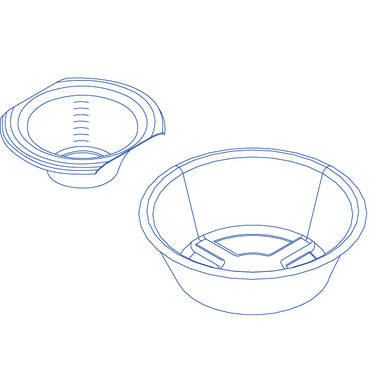 Premier Tenneo Pulp General Purpose Bowl - 1 Litre (Pack of 200) - Shermond