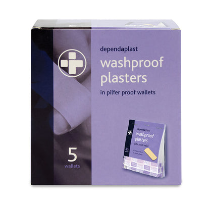 Dependaplast washproof pilfer proof plasters - Reliance