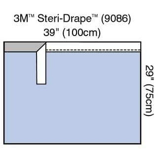 3M™ Steri-Drape™ Adhesive Towel Drape 100cm x 75cm