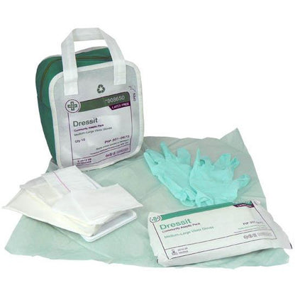 Latex Free Dressing Pack (Med/Large Glove) x 60