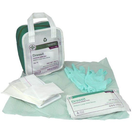 Latex Free Dressing Pack (Med/Large Glove) x 60