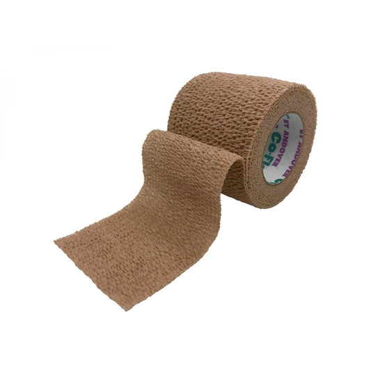 Compression Rol-Flex Bandage Tan Latex Free 7.6cmx4.6M 24 Rolls - Performance Health