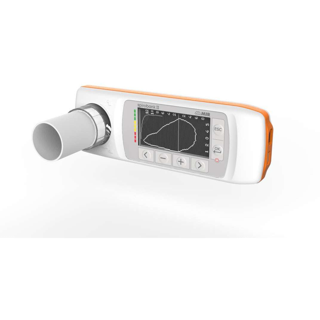 MIR Spirobank II Advanced Spirometer with Reusable Turbine
