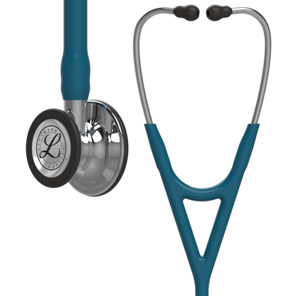 Littmann Cardiology IV Diagnostic Stethoscope: Caribbean Blue - Mirror Finish 6169