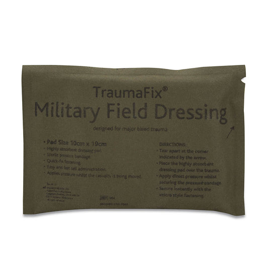 TraumaFix Military field dressing 10cm x 19cm