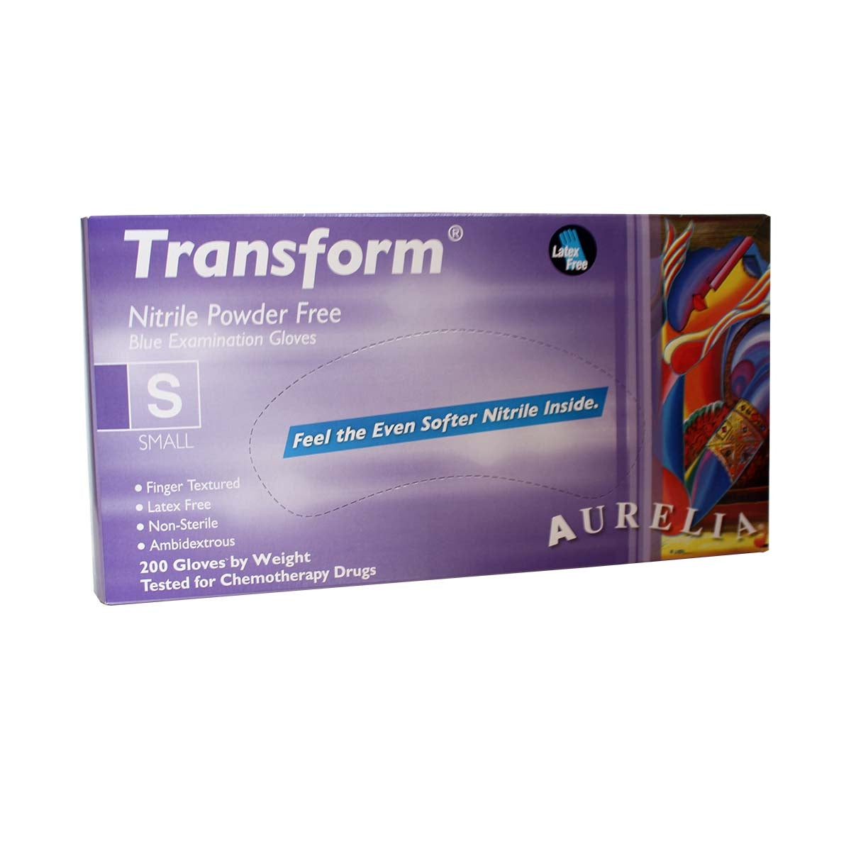 Aurelia Transform Nitrile Gloves - Pack of 200 - Small - Aurelia Gloves