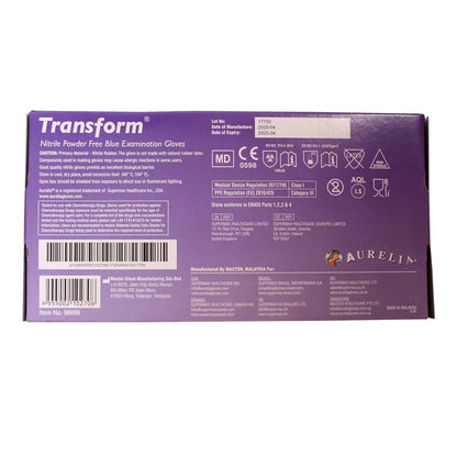 Aurelia Transform Nitrile Gloves - Pack of 200 - Small - Aurelia Gloves