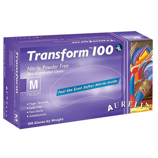 Supermax Aurelia Transform Nitrile Gloves - Pack of 100 - Medium