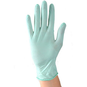 Aurelia Vibrant White Latex Exam Gloves, 5.5 Mil, Powder-Free & Disposable (100 Count Box)