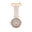 Annie Apple Nurses Fob Watch - Aurora - Rose Gold/Grey, Numbered - Leather - 35mm
