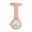Annie Apple Nurses Fob Watch - Meraki - Pearl/Rose Gold/Pink - Leather - 35mm