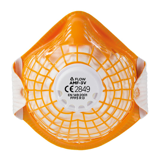 Alpha Solway AlphaFlow FFP3 Face Masks Valved - Box of 10 - Alpha Solway