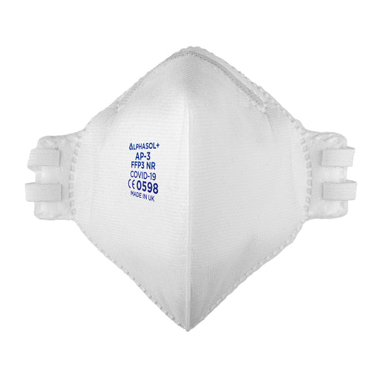 Alpha Solway FFP3 Mask - Regular - Box of 20 - Alpha Solway