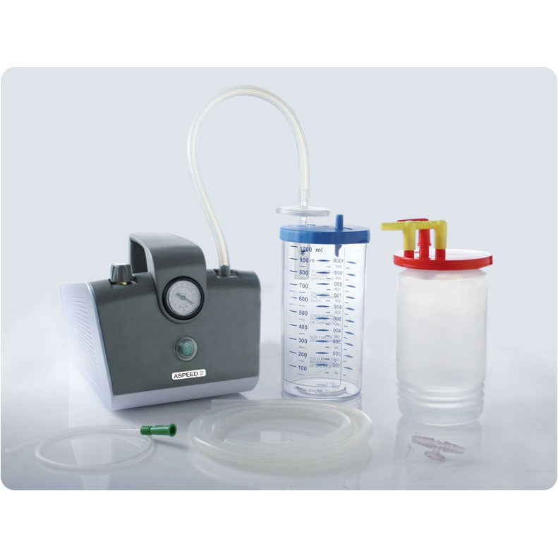 3A ASPEED 2 Suction Unit Double Pump with 1000cc Jar + Liner