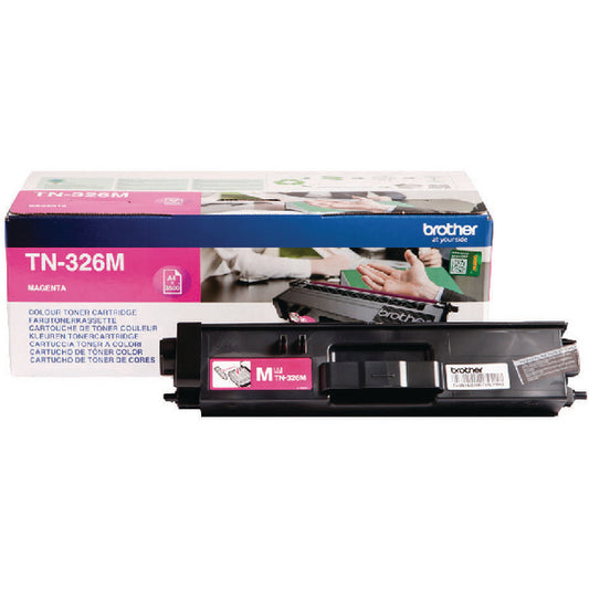 Brother Tn326m Hy Toner Cart Magenta - Brother