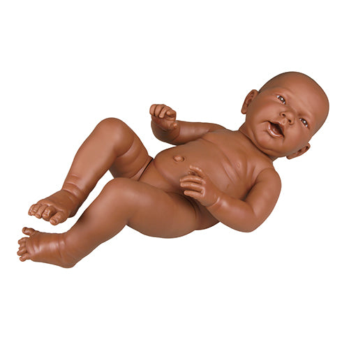 Parent Education Baby - Male - Dark Skin - 2.4kg - Erler Zimmer
