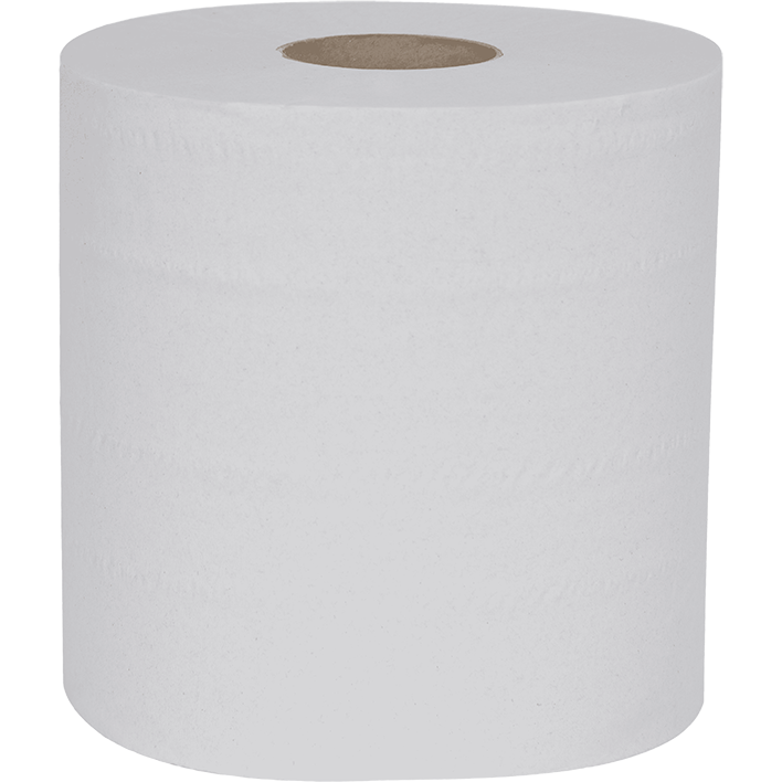 Essentials White Centre Feed 7.5" - 1ply - 120m x 190mm - Case of 12