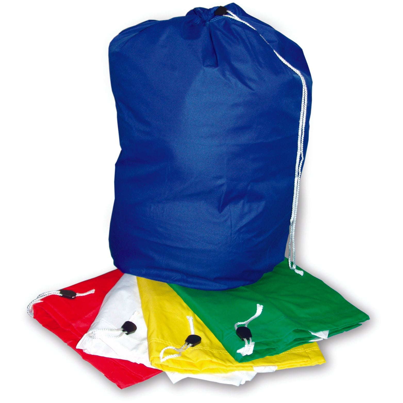 Linen Baf Drawstring Laundry Bag In Blue – Medisave UK