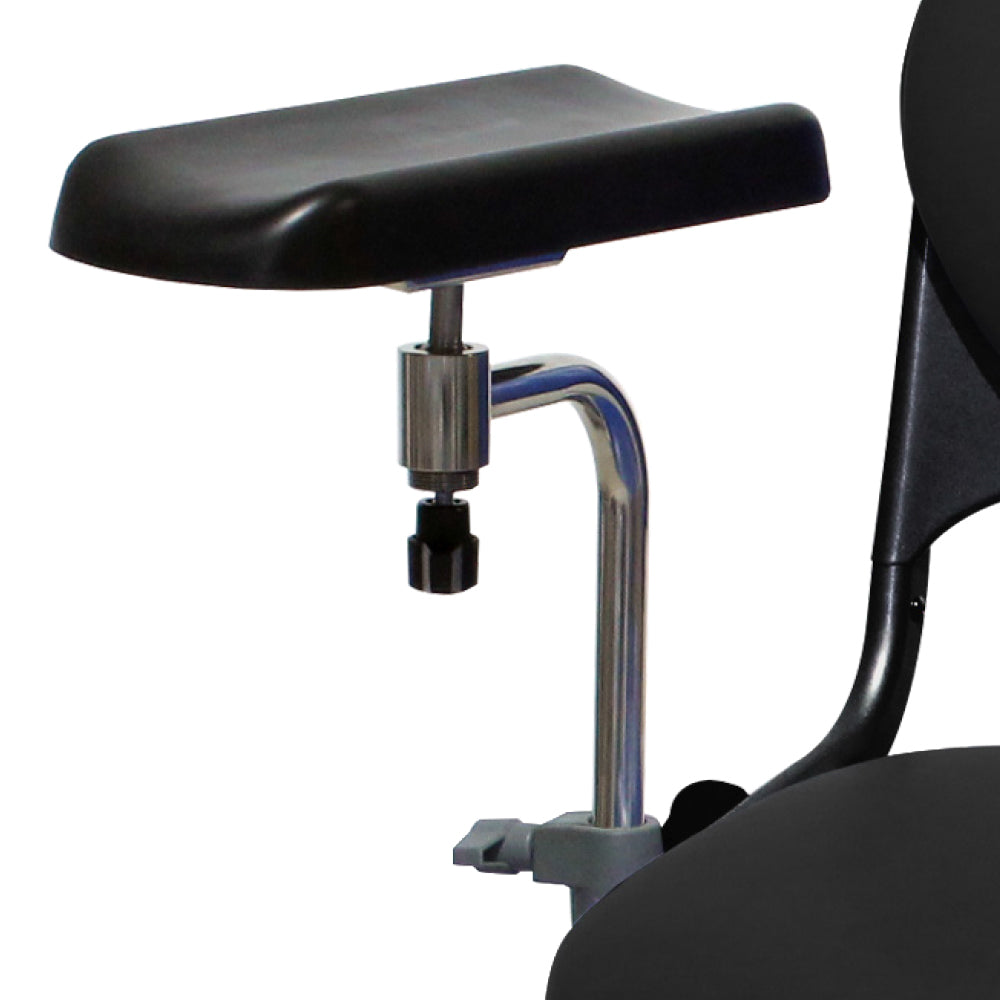 Examination / Treatment Couches - Option - Fixed Height Chair -Phlebotomy Armrest (single) - Bristol Maid