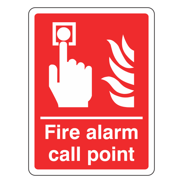 Fire Alarm Sign Call Point Sign