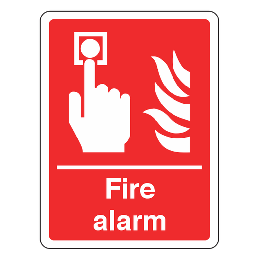 Fire Alarm Sign - Medisigns