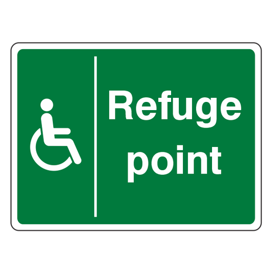 Refuge Point Sign - Medisigns