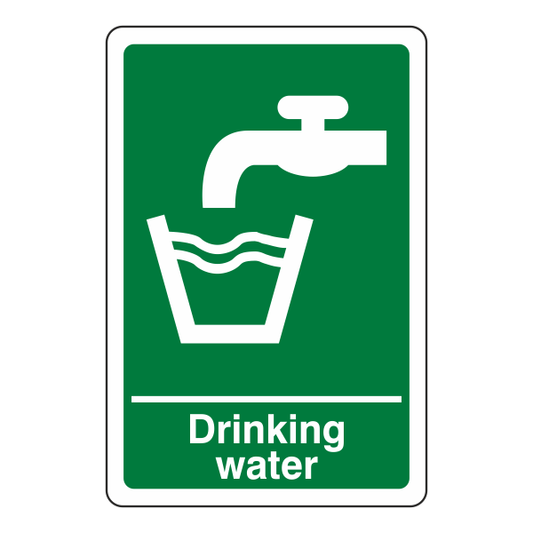 Safe Drinking Water Sign