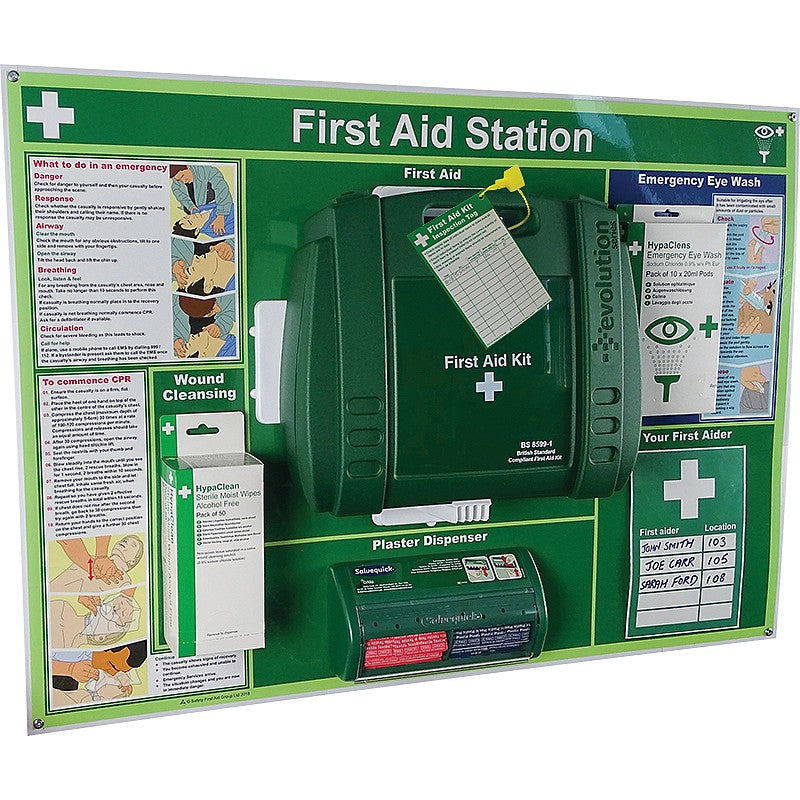 Evolution First Aid Box Evolution First Aid station, Large 59.5x 84cm – Medisave UK