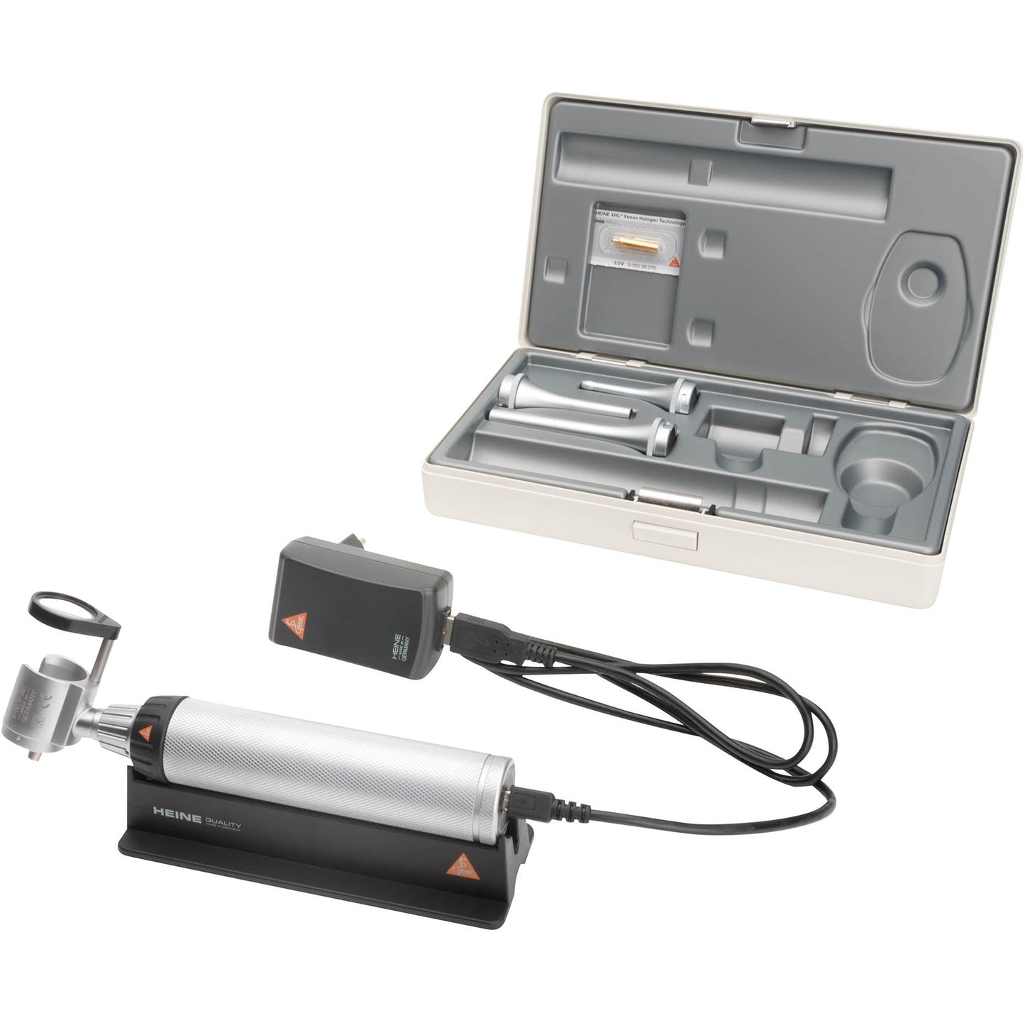HEINE BETA4 USB Otoscope Set + Lead 3.5v - Heine