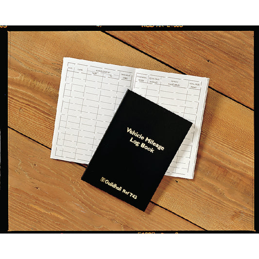 Guildhall Vehicle Mileage Log Book T43 - Vow