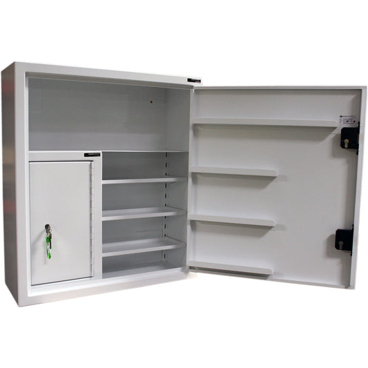 Controlled Drugs Cabinet With Internal Controlled Drugs Cabinet - R/H Hinge / Warning Light - HEC Cabinets