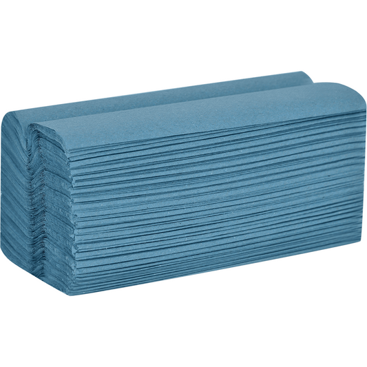 Blue Hand Towel Essentials Z-Fold - 1ply x 3000 - Northwood