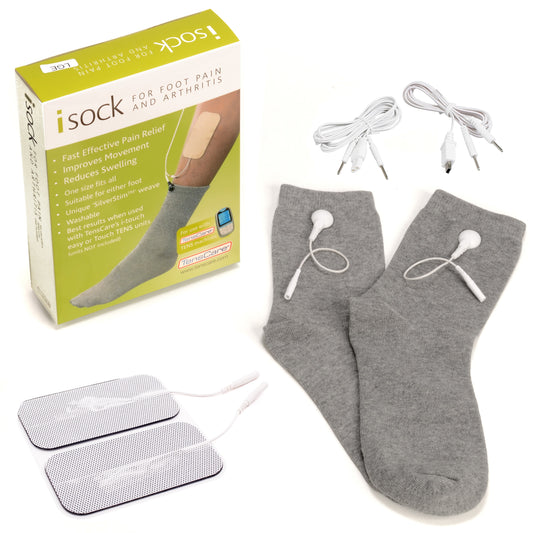 Sock electrode (Pair) - For use with TENS