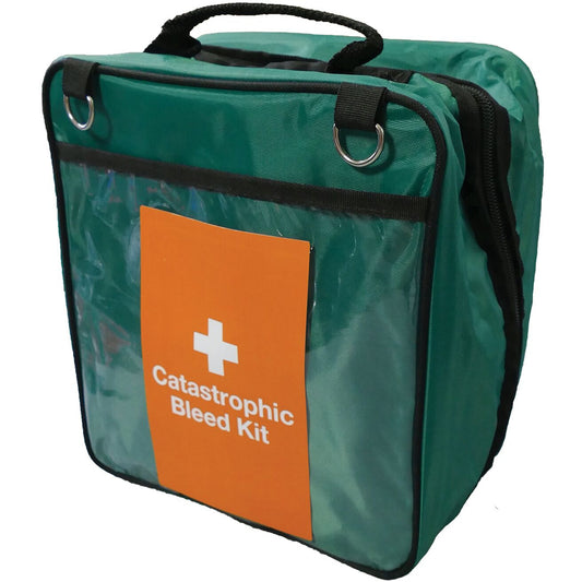 Catastrophic Bleed Kit, Comprehensive in Grab Bag - Safety First Aid