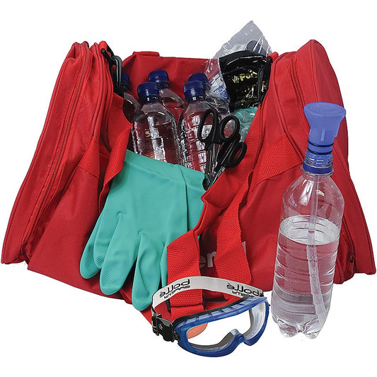 Decontamination Kit for Chemical and Acid Attack, 6 x 500ml - Safety First Aid