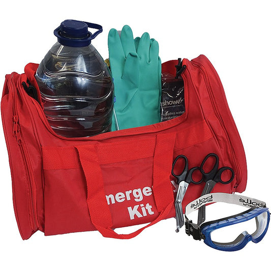 Decomtamination Kit for chemical and acid attack 1x 5 litre 50x28x28 - Safety First Aid