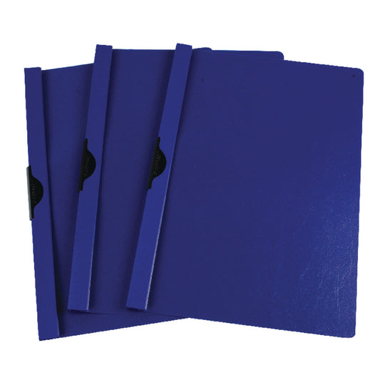 Q Connect Quickclip File 6mm Pk25 Dk Blu - Qconnect