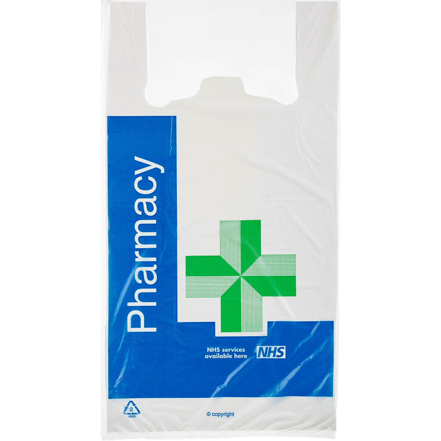 ProPac ® Lightweight Bags NHS - 550 x 297 x 150mm - Pack Of 1000 - Valley Northern