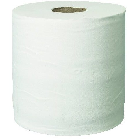 Pristine Centrefeed Roll White 2ply -150m - Single