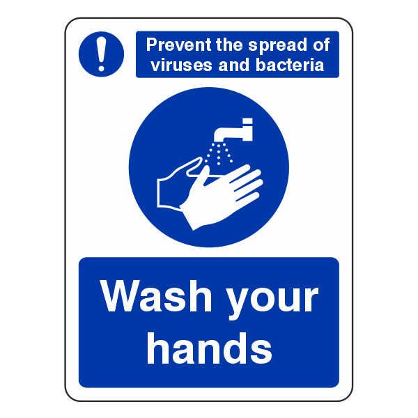 Wash Your Hands Sign - Medisigns