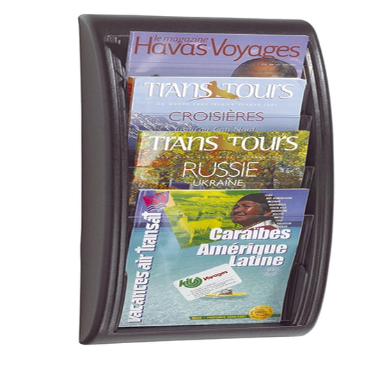Fastpaper System Wall Disply 4xa4 Blk - Fast Paper
