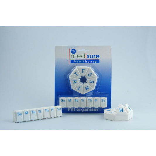 Pill Organiser Set Of 2 - Medisave UK
