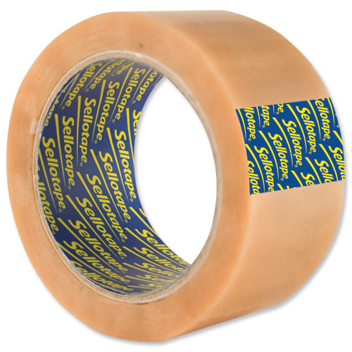 Sellotape Case Sealing Tape Clr 50mmx66m Pack Of 6 - Vow