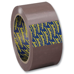 Sellotape Packaging Tape 50mmx66m Buff Pack Of 6 - Vow