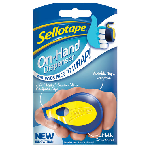 Sellotape On-Hand Dispenser 1738756 - Sellotape