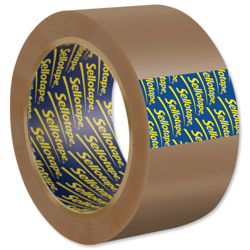 Sellotape Case Sealing Tape 50mmx66m Pack Of 6