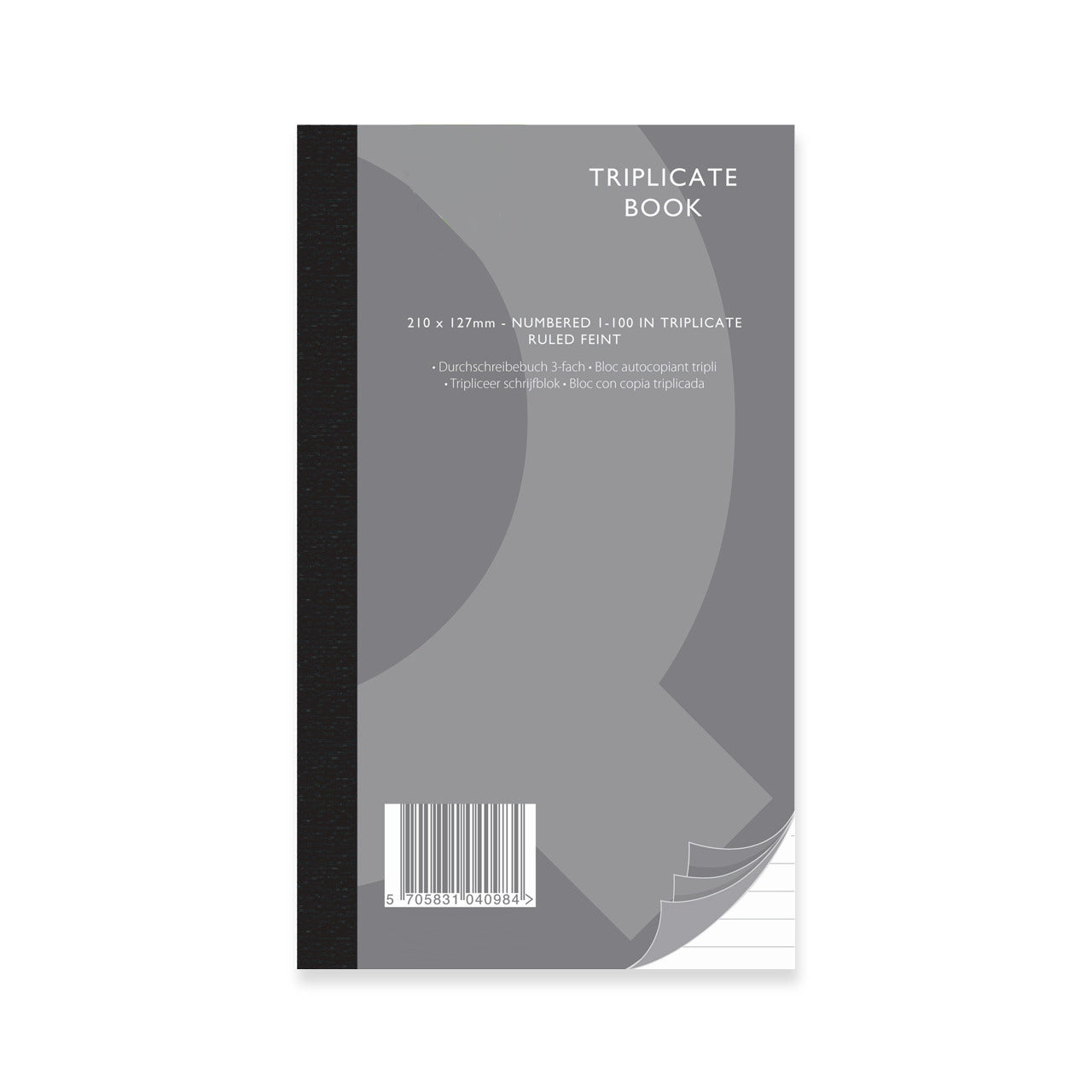 Select Triplicate Book 210x127mm – Medisave UK