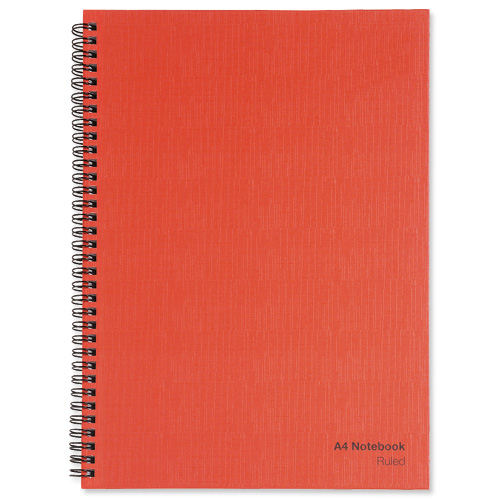 Select Wirebound Manuscript Book A4 Feint 160 Pagepack of 5 - Selected